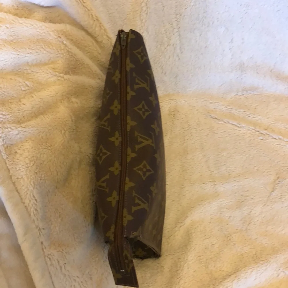 Louis Vuitton Brown Monogram Cosmetic Pouch